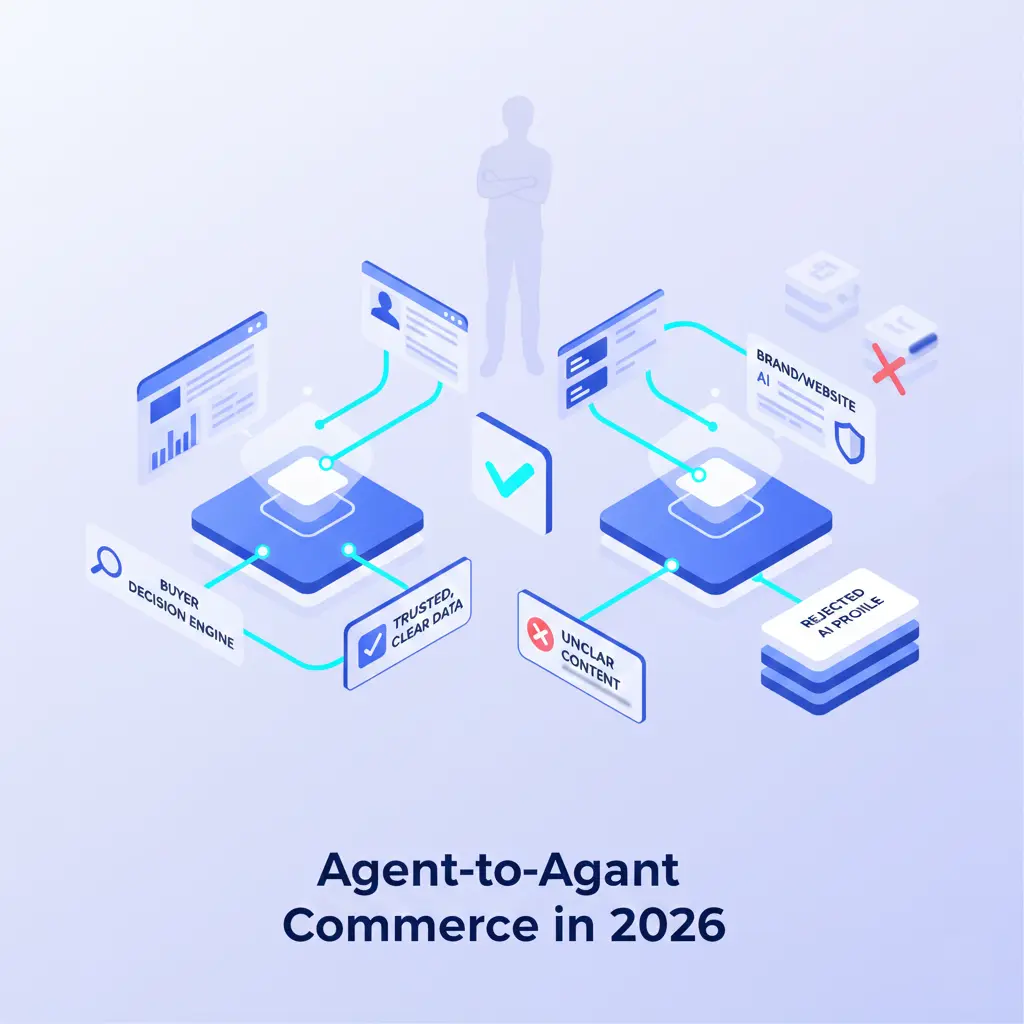 تجارت Agent-to-Agent یعنی چی و چرا برای SEO مهمه؟