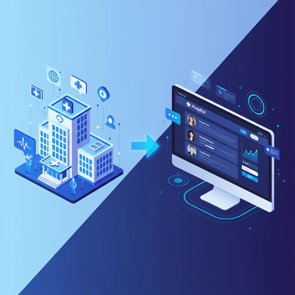 طراحی سایت بیمارستانی اختصاصی 