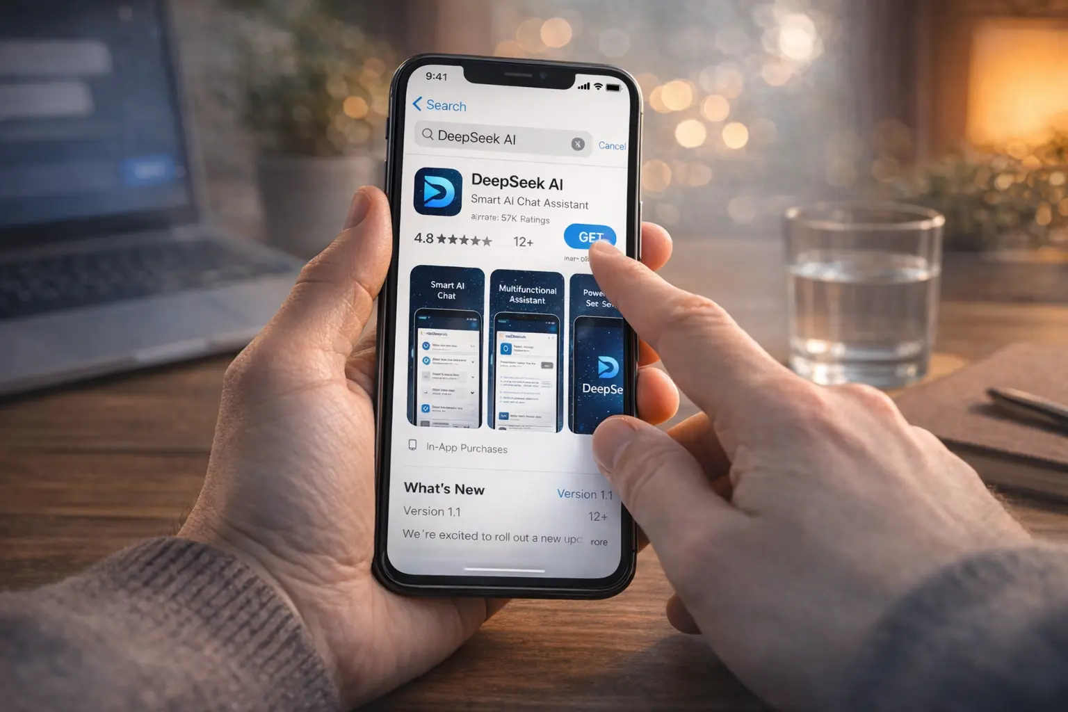 آموزش نصب دیپ سیک ( Deep Seek ) نسخه ایفون (IOS) 